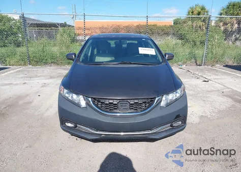 2015 Honda Civic Ex-L из США, поврежденный, VIN 2HGFB2F98FH519731